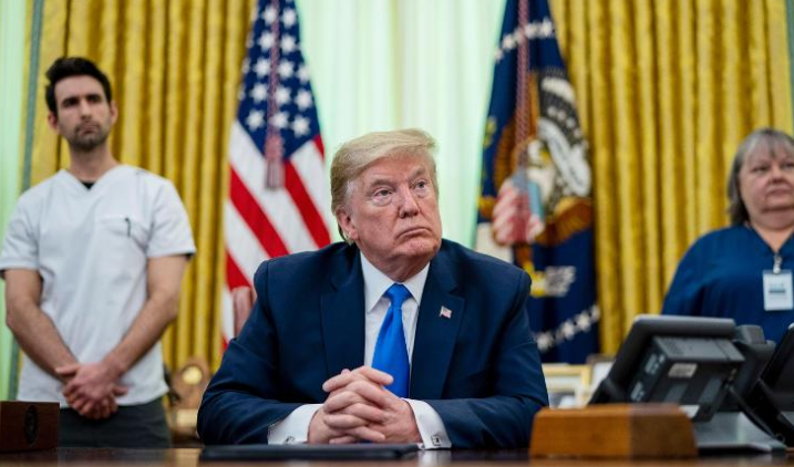 特朗普称防护用品不足怪奥巴马 美媒：你上任三