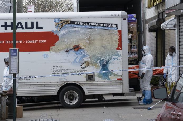 美国食药局：疫情期间存尸卡车消毒后可再用于