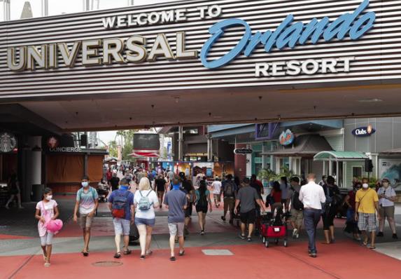 美国佛州卫生部称当地新冠肺炎病例激增 但感染