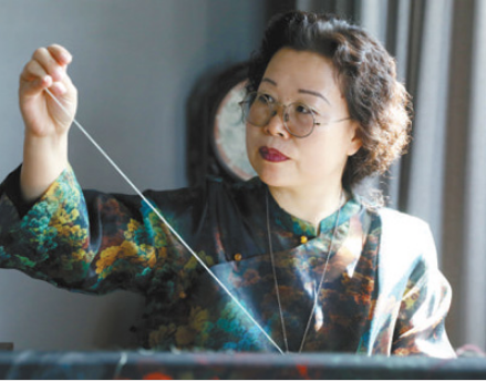 劈线成丝 刻画传神