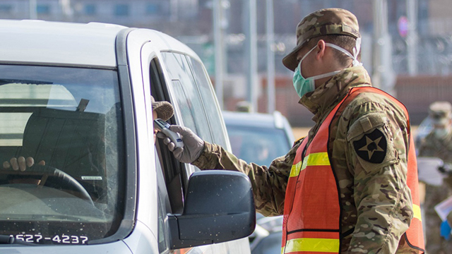 2名驻韩美军士兵确诊 系乘坐美政府包机入境