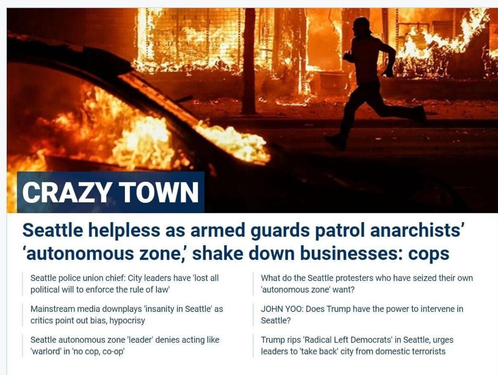 福克斯新闻发布美抗议现场“假照片” 被美媒逐