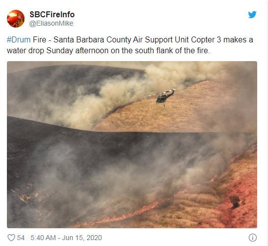 美南加州发生山火 蔓延600英亩仅10%火势被控制