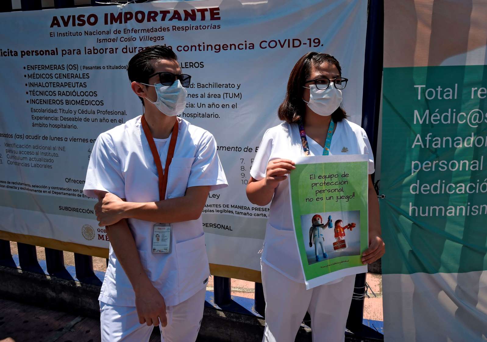 墨西哥新冠肺炎确诊病例逾15.9万 20%为医务工作者