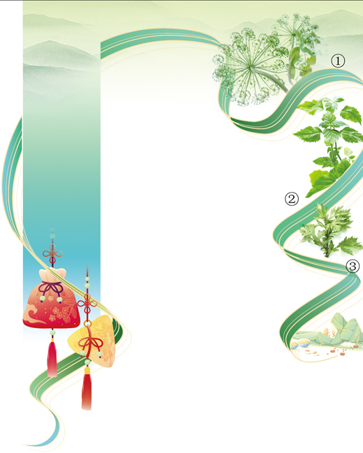 戴香囊 品文化 护安康