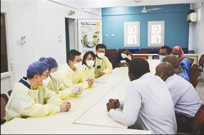 “非中携手抗疫、共克时艰的体现”