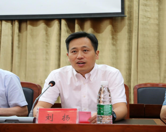 湖南工业大学校长,教育基金会副理事长刘扬致辞,他说,湖南工业大学