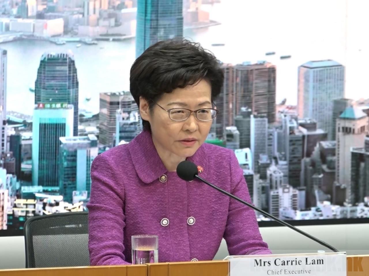 一个月内通过国歌条例和香港国安法 林郑月娥：