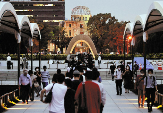 广岛核爆75周年纪念日 俄外长痛批美国