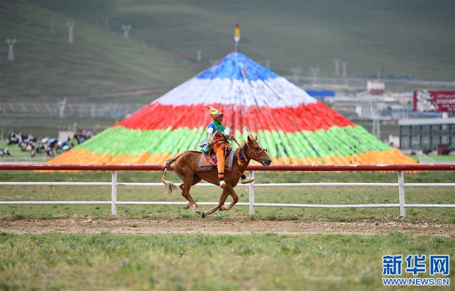 （體育）（10）西藏當雄：云端賽馬
