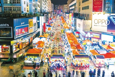 步行街改造提升 城市“橱窗”靓起来