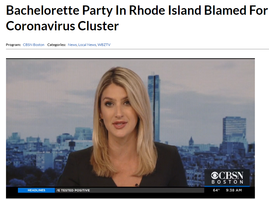 美国女子举办告别单身派对：20人参加 19人确诊