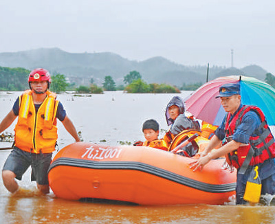 洪水敢挡 火海敢闯