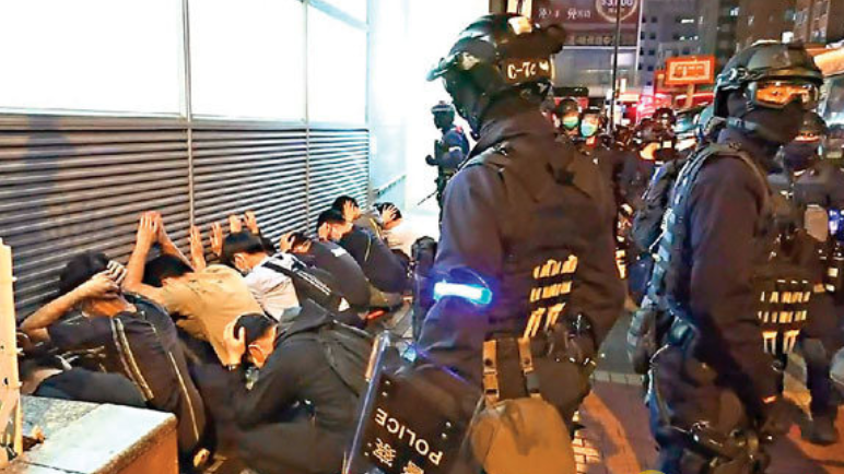 黑暴组织大肆煽动港青