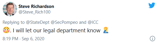 尴尬！美国国务院公布又一个制裁目标 却连名字