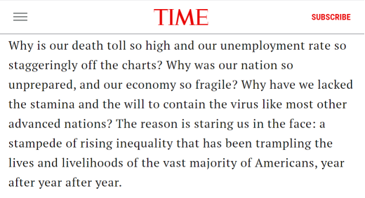 海外网深一度：疫情之下，美国富人的钱包却越