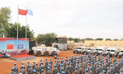 峥嵘岁月三十载 中国蓝盔卫和平