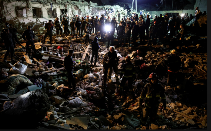 阿塞拜疆：第二大城市遭亚美尼亚袭击 致12死超