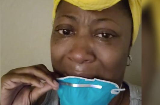 美护士含泪讲述医院惨状：有新冠患者被送到专