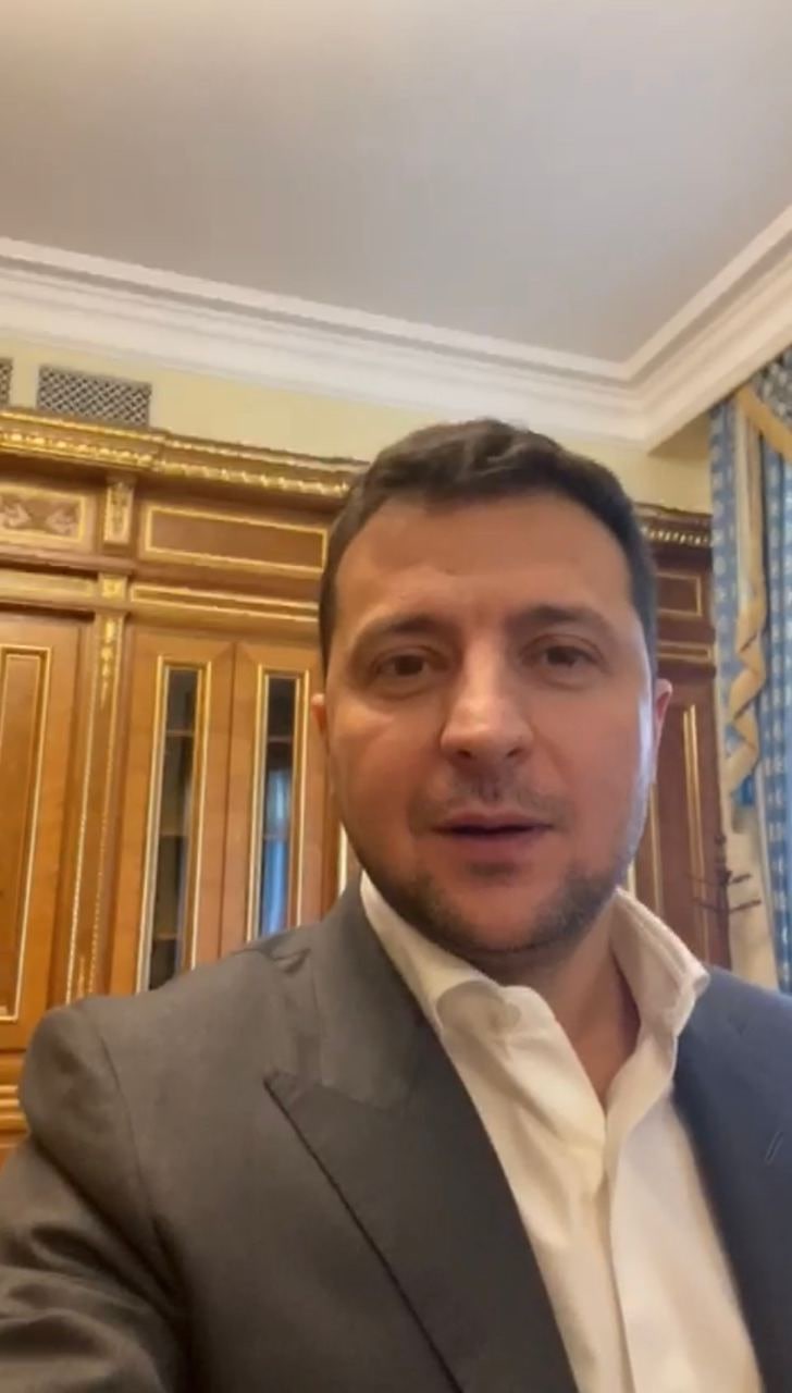 乌克兰总统泽连斯基自称已从新冠肺炎中康复