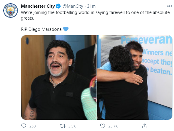 马拉多纳去世，阿根廷全国哀悼三天，阿总统：