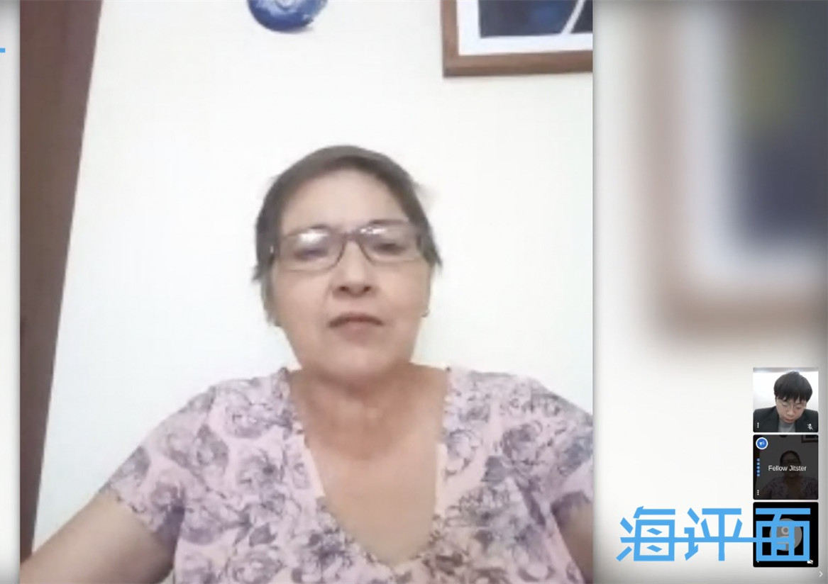 海评面：“中国共产党为弱势群体解决问题”