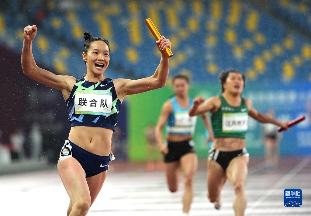 全运会田径女子4x100米接力决赛赛况