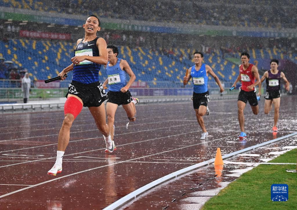 4x400米接力,4x100米接力赛规则图解 全运会-田径男子4x400米接力决赛:四川队获得冠军