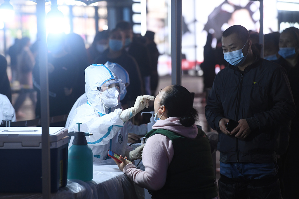 重庆:核酸检测进行时