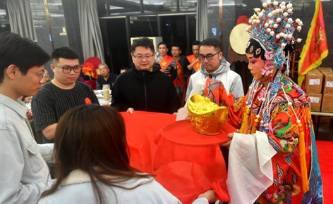 两岸青年体验福州九案泰山信俗非遗文化