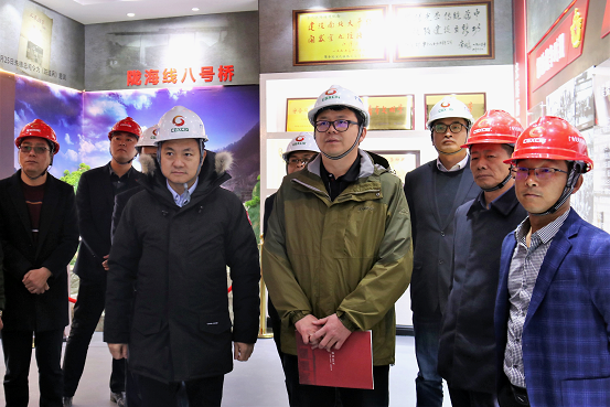 广西交投副总经理陈智杰到中铁十一局南玉项目调研指导工作