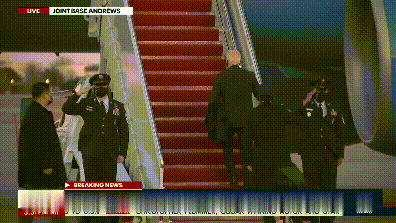 President Biden Flies Home To Delaware On First Air Force One Trip _ NewsNOW from FOX (2).gif