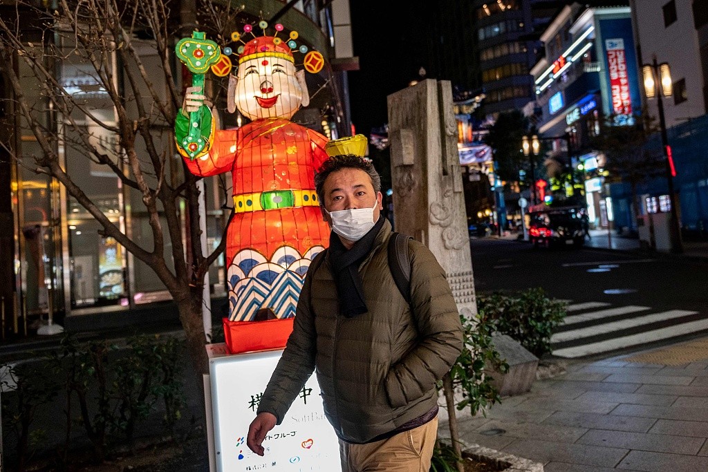 日本:横滨唐人街春节气氛浓厚