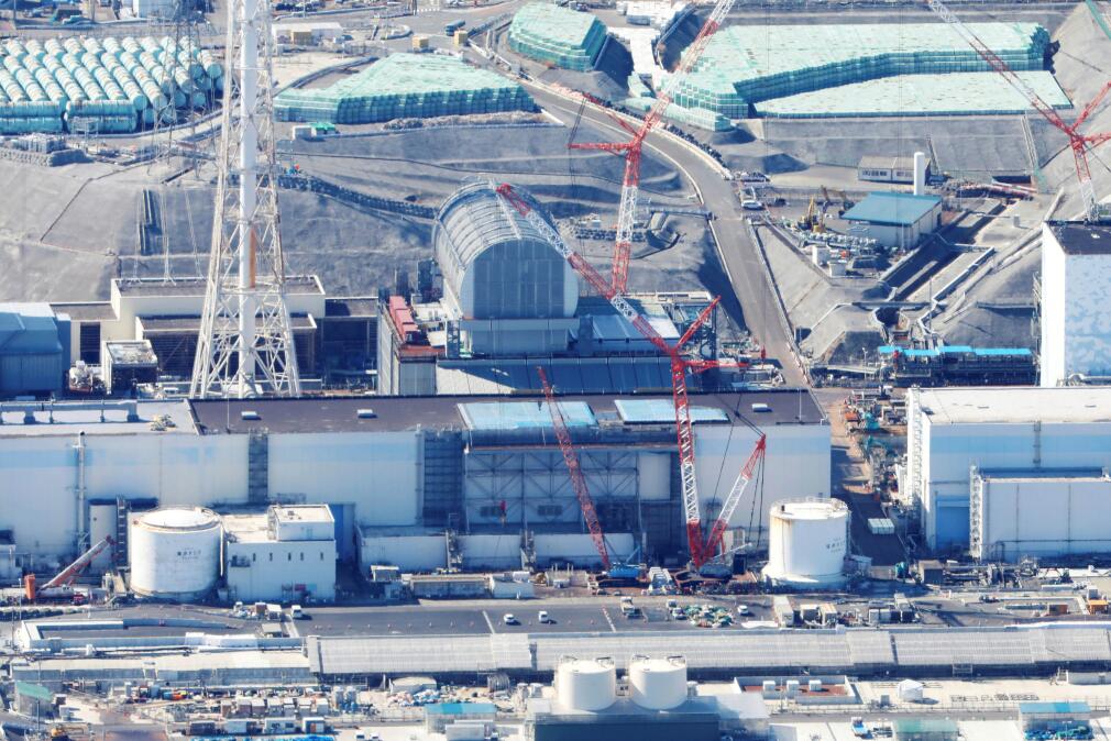 资料图:日本福岛第一核电站. 图源:东方ic