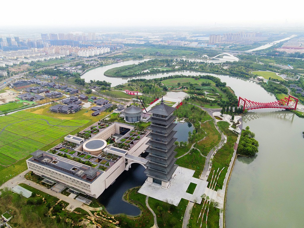 江苏扬州:中国大运河博物馆即将开馆迎客