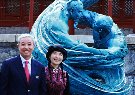 2019年4月29日，《中日柔道友谊赛》在故宫举行首展，作品得到国际奥委会副主席于再清的充分肯定。