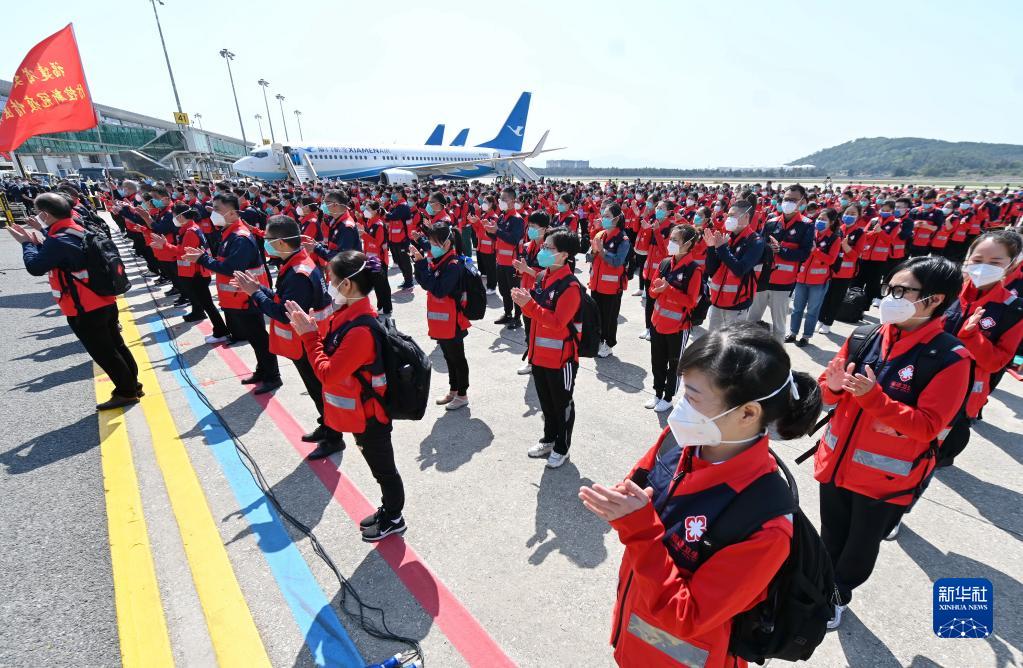 福建千人医疗队驰援上海抗疫