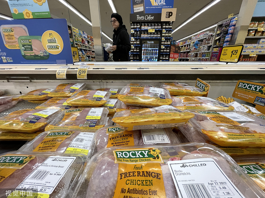 美国农业部：3月份美国食品价格将增长5%左右