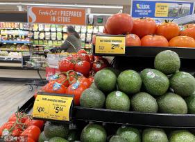 美国农业部：3月份美国食品价格将增长5%左右