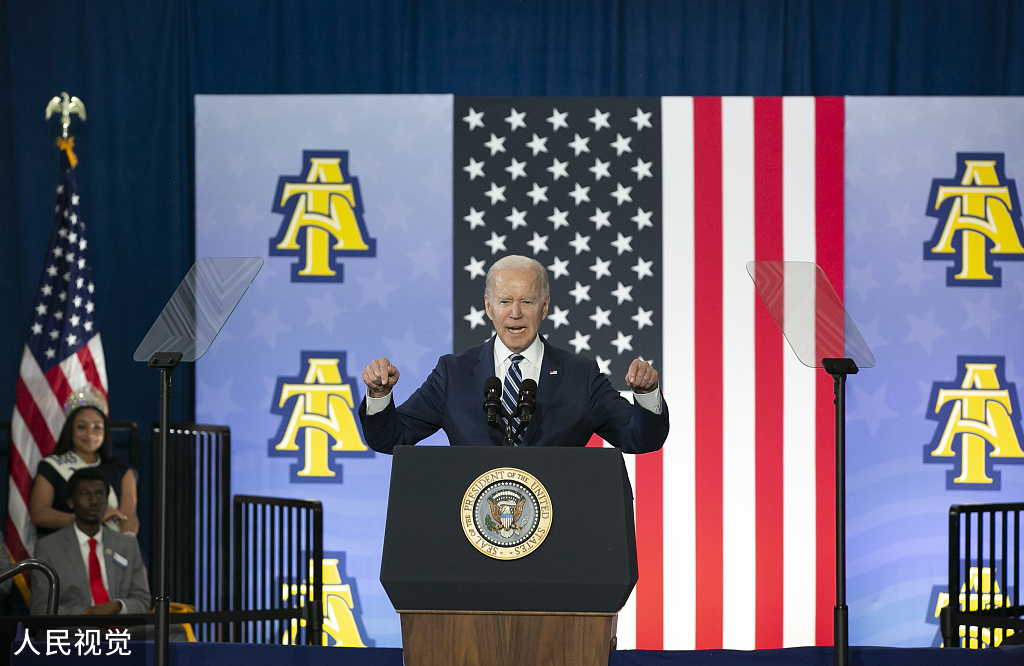 拜登称正考虑派遣高级官员访问乌克兰