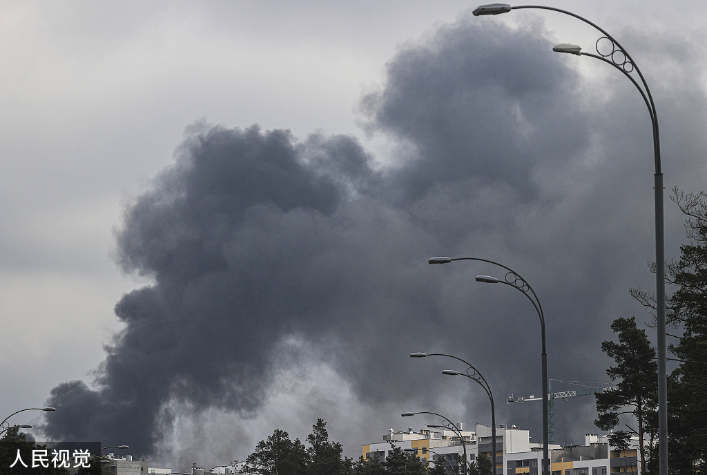 乌克兰首都基辅发生爆炸