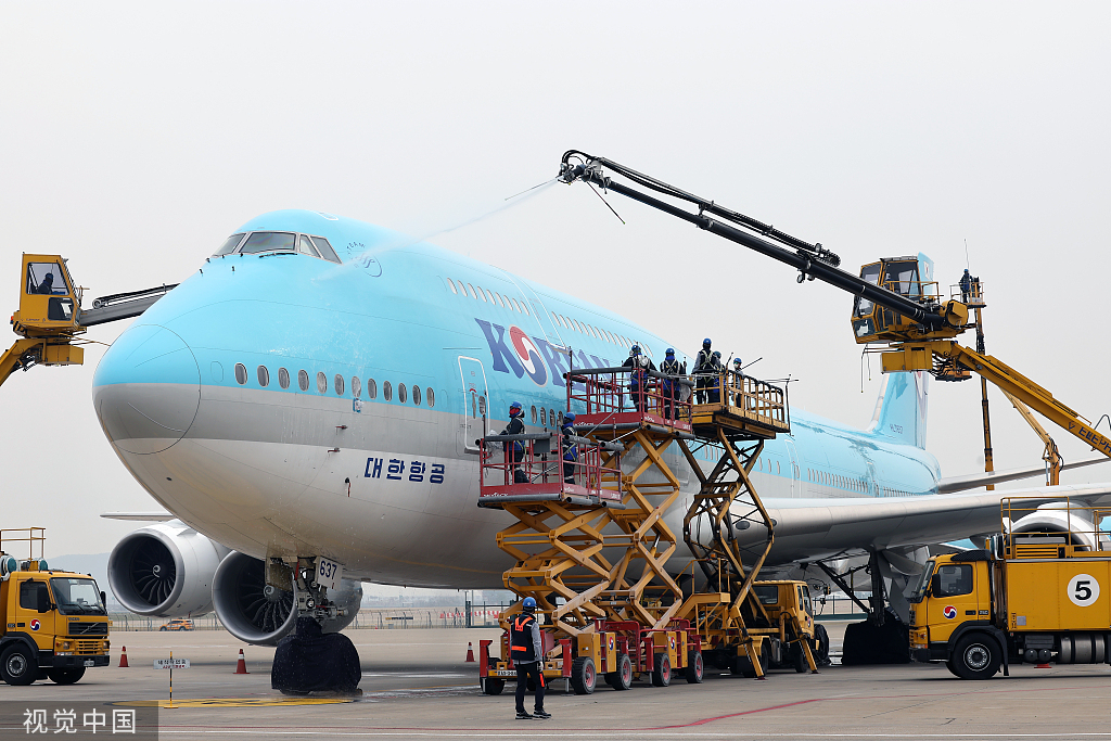 韩取消社交距离限制 波音飞机将投入长途飞行