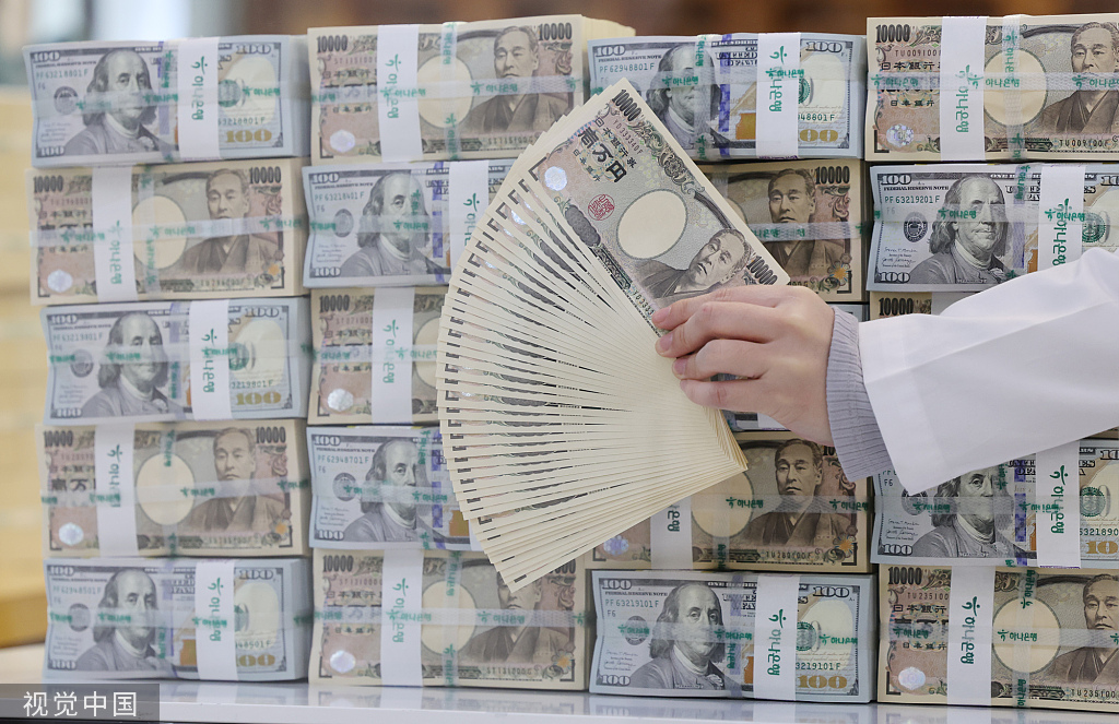 日元持续贬值 日本经济不确定性增加