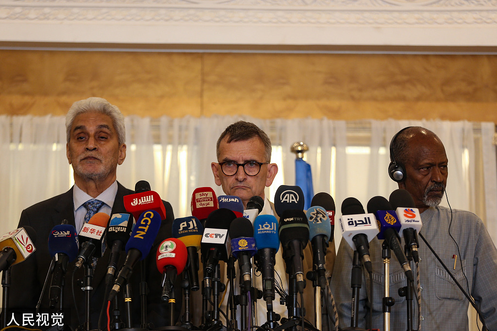 三方调解团宣布苏丹将开启政治和解对话