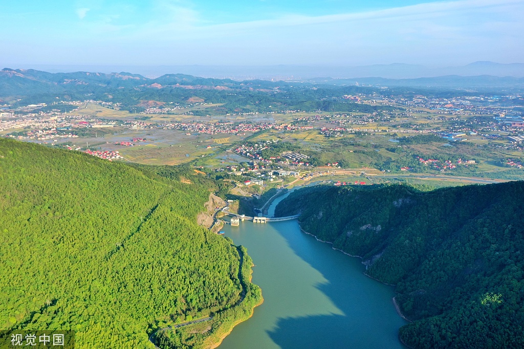 江西萍乡：山口岩国家湿地公园风光旖旎