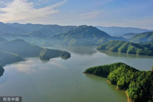 江西萍乡：山口岩国家湿地公园风光旖旎