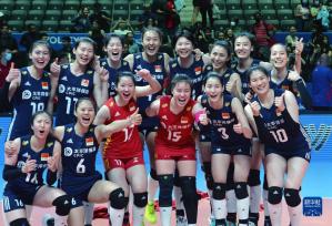 世界女排联赛：中国队战胜荷兰队