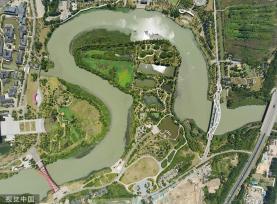 江苏扬州：运河三湾景区景色宜人