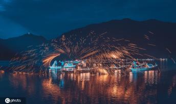 杭州钱塘江“三江渔火”绽星辰 助力乡村振兴