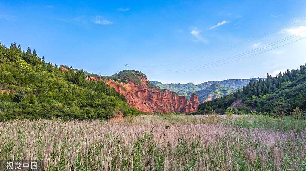 山西运城：平陆黄河岸边风景如画